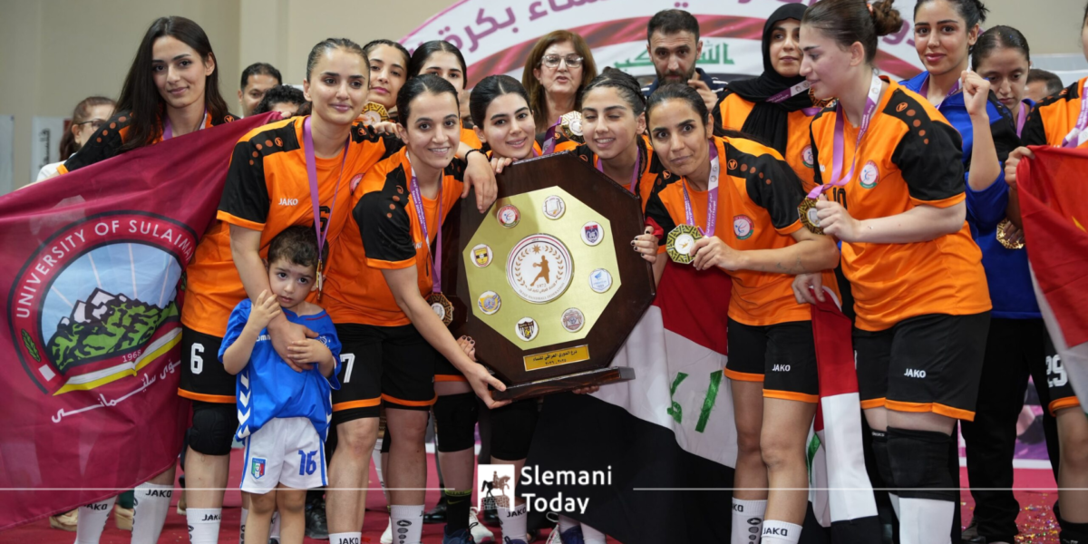 University of Slemani Wins First Iraqi Women’s Handball League Title
