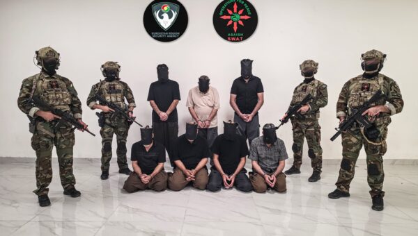 Kurdistan Security Agency Arrests Seven Former ISIS Members in Slemani
